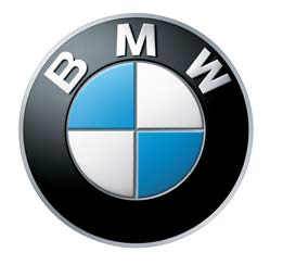 A bmw logo is shown on a white background.